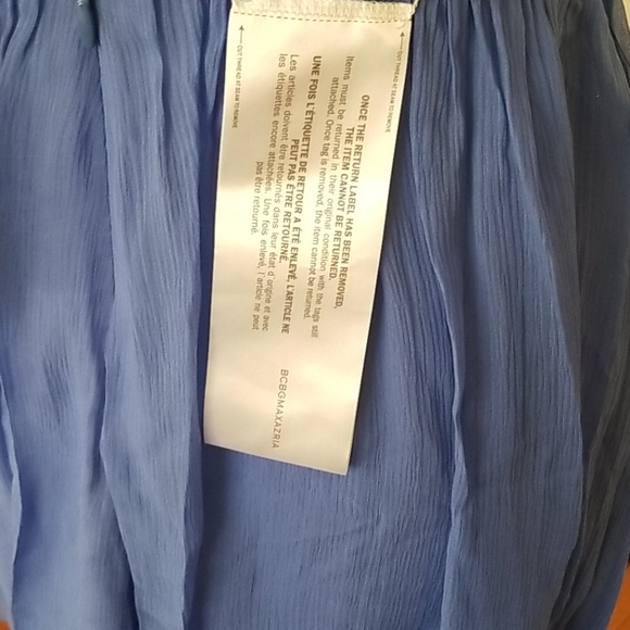 BCBGMAXAZARIA Blue Salma Dress - Picture 6 of 6